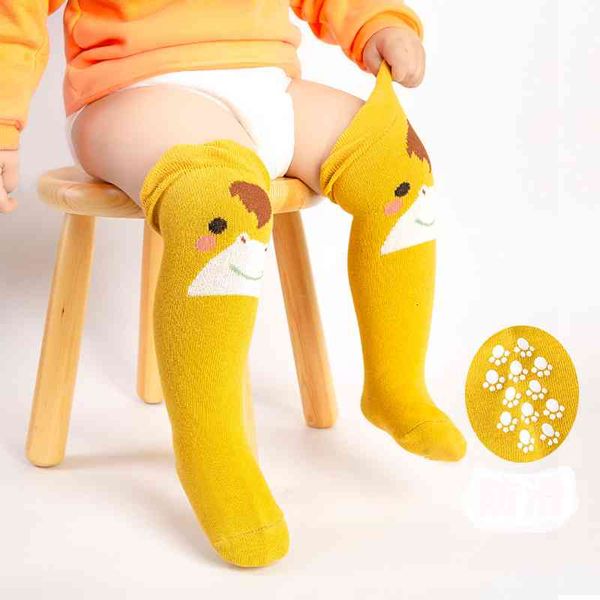 autumn and winter baby cotton socks antiskid combed cotton baby non slip walking children's floor cartoon knee, Pink;yellow
autumn and winter baby cotton socks antiskid combed cotton baby non slip walking children's floor cartoon knee, Pink;yellow