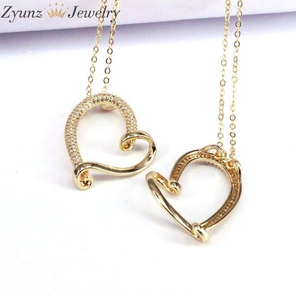 10pcs, heart necklace, love pendant necklace in gold color, cz necklaces, Silver
10pcs, heart necklace, love pendant necklace in gold color, cz necklaces, Silver