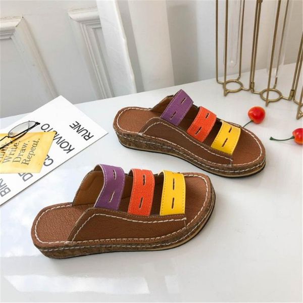 slope heel fish mouth sandals women's fashion thick bottom large color matching roman slippers, Black
slope heel fish mouth sandals women's fashion thick bottom large color matching roman slippers, Black