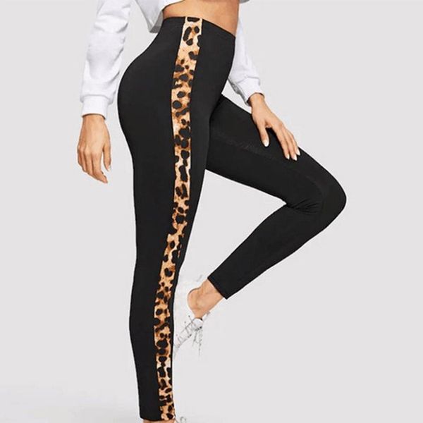 yoga outfits leopard slim pants women's side pattern stitching tight stretch running fitness gym athletic, White;red
yoga outfits leopard slim pants women's side pattern stitching tight stretch running fitness gym athletic, White;red