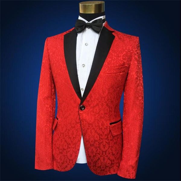 men's suits & blazers blazer men groom suit set with pants for wedding embroidered lace singer star style dance stage clothing formal d, White;black
men's suits & blazers blazer men groom suit set with pants for wedding embroidered lace singer star style dance stage clothing formal d, White;black