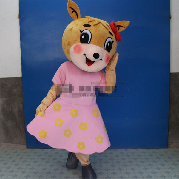 mascot costumessika deer couple mascot costume suits party game dress outfits promotion carnival halloween xmas easter ad clothes, Red;yellow
mascot costumessika deer couple mascot costume suits party game dress outfits promotion carnival halloween xmas easter ad clothes, Red;yellow