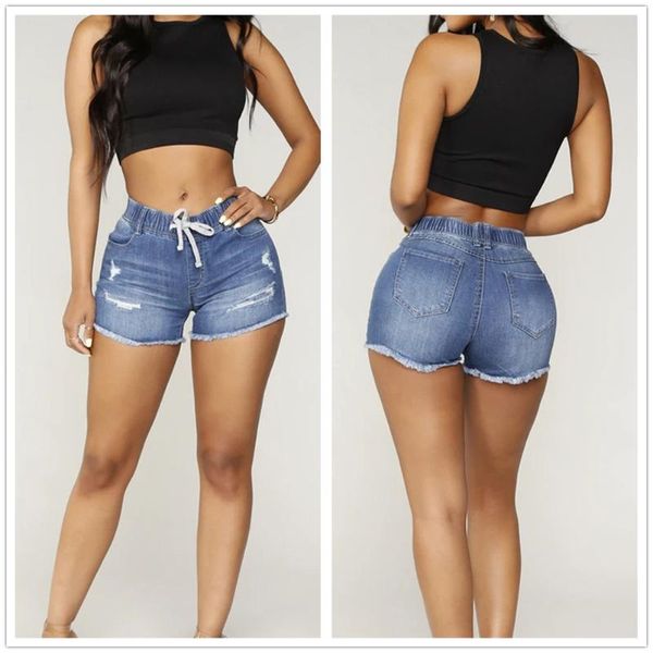 women's shorts 2021 summer high waist ripped denim for women fashion slim elastic jeans s-2xl drop, White;black
women's shorts 2021 summer high waist ripped denim for women fashion slim elastic jeans s-2xl drop, White;black