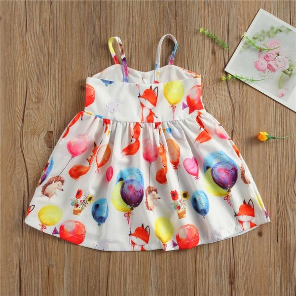 girl's dresses 1-4t kids baby girls fashion balloon and cartoon animal print cute dress sleeveless for children, Red;yellow
girl's dresses 1-4t kids baby girls fashion balloon and cartoon animal print cute dress sleeveless for children, Red;yellow