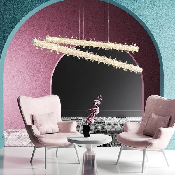pendant lamps nordic word long light luxury crystal lamp modern net red bar table chandelier personality creative
pendant lamps nordic word long light luxury crystal lamp modern net red bar table chandelier personality creative