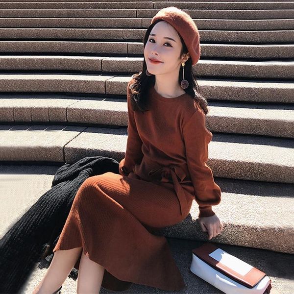 casual dresses women sweater dress 2021 autumn winter knitted lantern long sleeve pullover femine chic slim fit vintage vestidos, Black;gray
casual dresses women sweater dress 2021 autumn winter knitted lantern long sleeve pullover femine chic slim fit vintage vestidos, Black;gray
