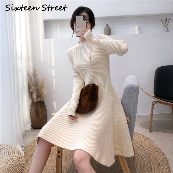 casual dresses elegant autumn winter sweater woman fashion knitted black a-line female korean fall 2021 clothing long sleeve, Black;gray
casual dresses elegant autumn winter sweater woman fashion knitted black a-line female korean fall 2021 clothing long sleeve, Black;gray