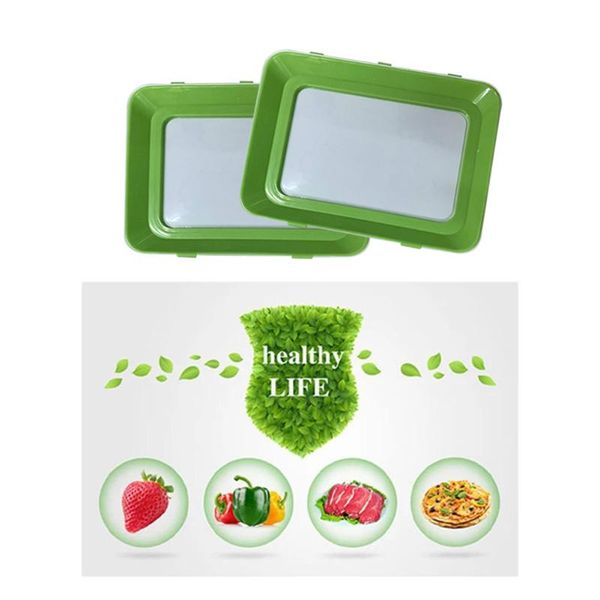 kitchen storage & organization 2pcs stackable spacer organizer food refrigerator elastic lid keeping fresh tray
kitchen storage & organization 2pcs stackable spacer organizer food refrigerator elastic lid keeping fresh tray