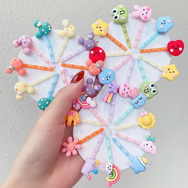 hair accessories 10 pcs/sets colorful cartoon flower hairpins for girls kids sweet rainbow candy clips barrettes headband, Slivery;white
hair accessories 10 pcs/sets colorful cartoon flower hairpins for girls kids sweet rainbow candy clips barrettes headband, Slivery;white