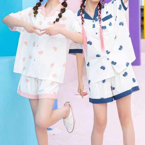 casual, comfortable and lovely cotton pajamas for women's summer close skin short sleeve shorts love home wear sleepwear, Black;red
casual, comfortable and lovely cotton pajamas for women's summer close skin short sleeve shorts love home wear sleepwear, Black;red