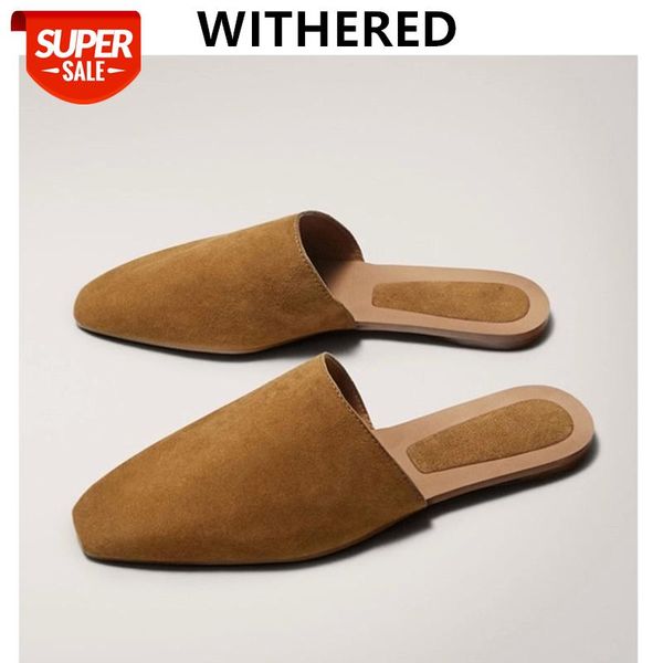 Dave&Di 2020 shoes women flat shoes women ins blogger summer england style Genuine leather mules slippers woman #mM5E
Dave&Di 2020 shoes women flat shoes women ins blogger summer england style Genuine leather mules slippers woman #mM5E