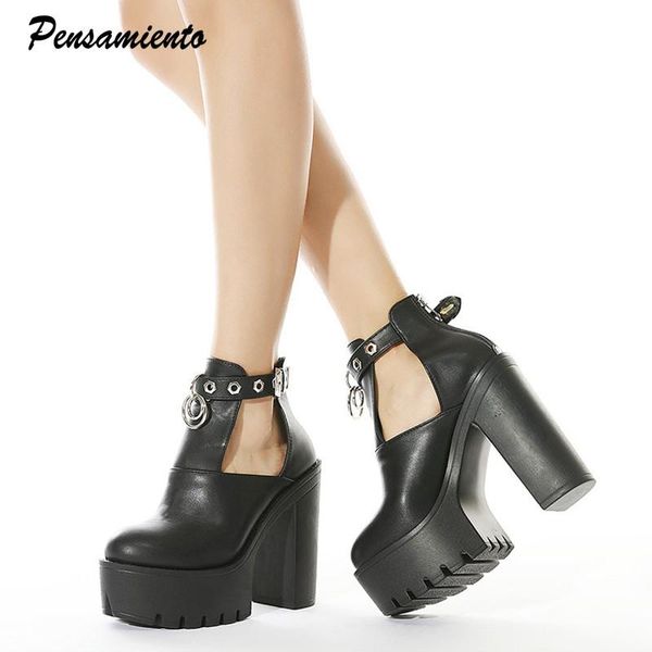 boots 2021 spring autumn women platform wedge motorcycle fashion metal rivet leather buckle high heels chunky shoes ankle, Black
boots 2021 spring autumn women platform wedge motorcycle fashion metal rivet leather buckle high heels chunky shoes ankle, Black