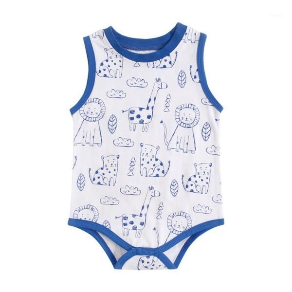 born baby bodysuit cotton clothes sleeveless romper infant girl boy jumpsuit 0-24m rompers, Blue
born baby bodysuit cotton clothes sleeveless romper infant girl boy jumpsuit 0-24m rompers, Blue