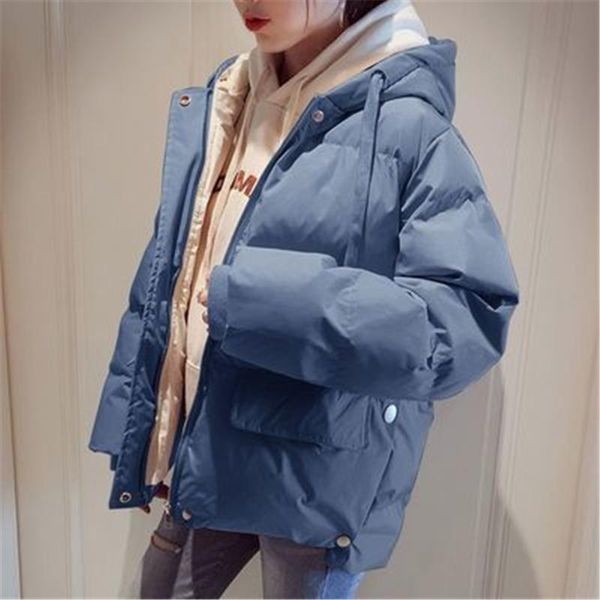 women's jackets 2021 fashion winter jacket women cotton padded warm parka outwear short hooded solid female clothing coat, Black;brown
women's jackets 2021 fashion winter jacket women cotton padded warm parka outwear short hooded solid female clothing coat, Black;brown