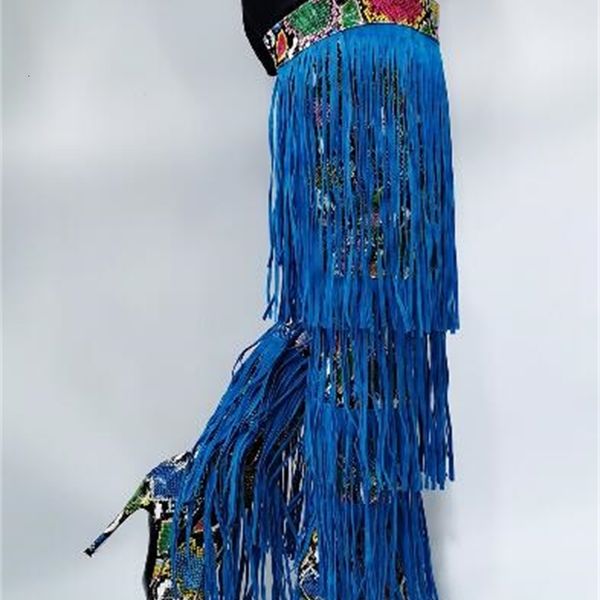 boots woman of winter blue fringe python belt long boots lady borla stiletto heels pointed toe to on knee big-size p7ns, Black
boots woman of winter blue fringe python belt long boots lady borla stiletto heels pointed toe to on knee big-size p7ns, Black