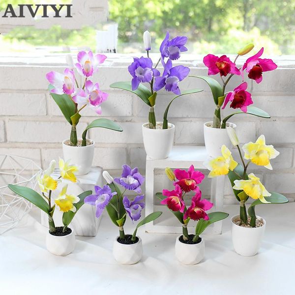 decorative flowers & wreaths simulation cymbidium bonsai creative decoration silk wedding party garden home decor artificial plants habitaci
decorative flowers & wreaths simulation cymbidium bonsai creative decoration silk wedding party garden home decor artificial plants habitaci