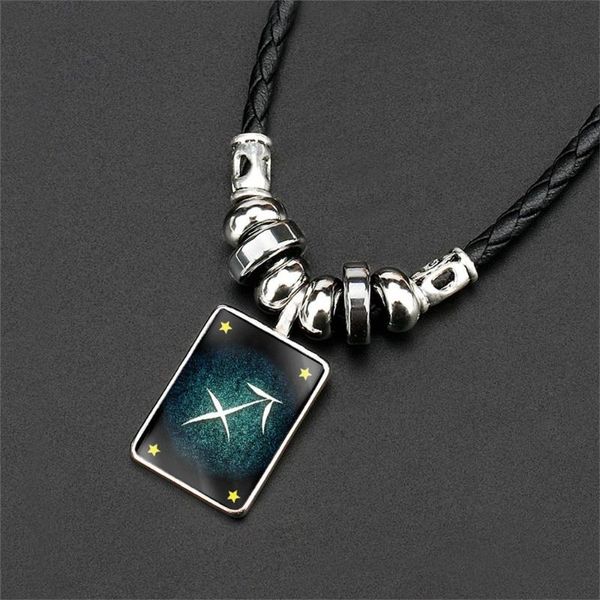 pendant necklaces twelve constellation luminous necklace male and female student couple retro simple fashion, Silver
pendant necklaces twelve constellation luminous necklace male and female student couple retro simple fashion, Silver