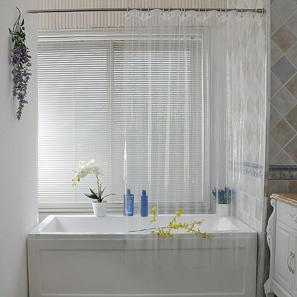 shower curtains curtain arrival transparent bathroom cloth cover peva waterproof thicken solid clear white with hooks
shower curtains curtain arrival transparent bathroom cloth cover peva waterproof thicken solid clear white with hooks