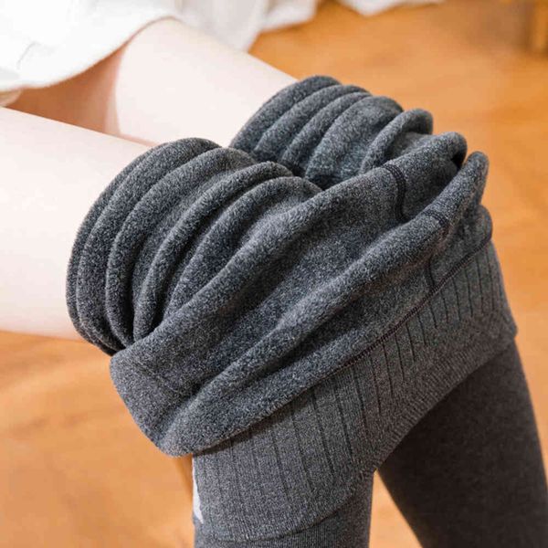 leggings high waist vertical striped autumn winter plush thickened outer wear hip warm socks step on, Black
leggings high waist vertical striped autumn winter plush thickened outer wear hip warm socks step on, Black