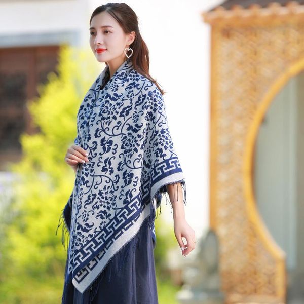 scarves british style brand feminine autumn winter shawl travel neckerchief women imitation cashmere scarf poncho wild square, Blue;gray
scarves british style brand feminine autumn winter shawl travel neckerchief women imitation cashmere scarf poncho wild square, Blue;gray