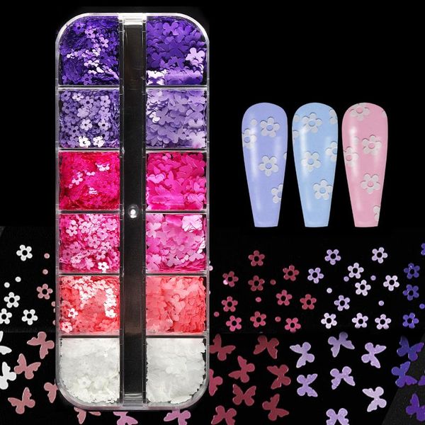 nail art decorations 1 set pearlescent sequins shiny butterfly flower flake decoration white red pink manicure design accessories tool, Silver;gold
nail art decorations 1 set pearlescent sequins shiny butterfly flower flake decoration white red pink manicure design accessories tool, Silver;gold