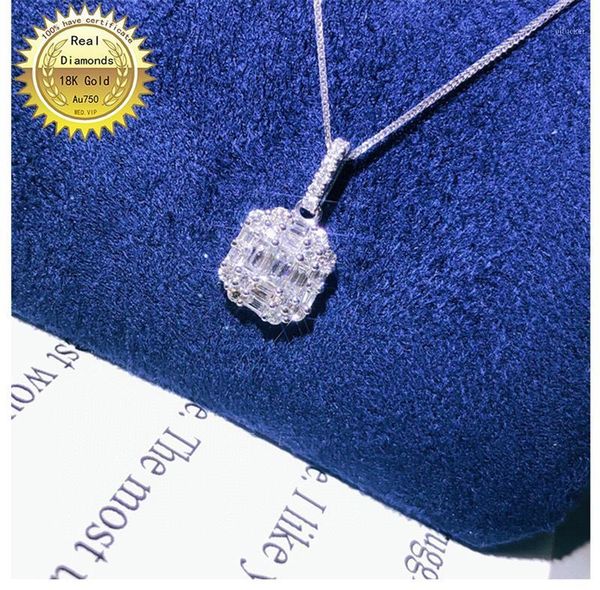 100% 18k white gold natural diamond necklace all use 0.52ct and have certificate hm054 chains1, Silver
100% 18k white gold natural diamond necklace all use 0.52ct and have certificate hm054 chains1, Silver