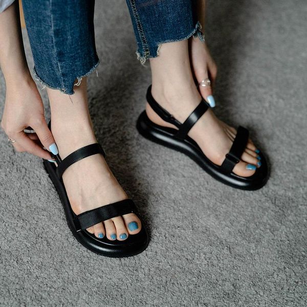 sandals women hook&loop open toe 2021 female summer casual flats ladies fashion concise shoes woman comfortable footwear, Black
sandals women hook&loop open toe 2021 female summer casual flats ladies fashion concise shoes woman comfortable footwear, Black