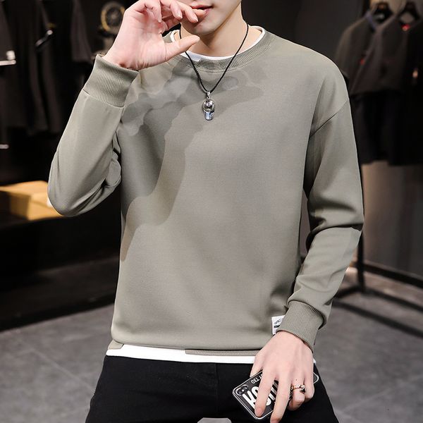 solid color loose men's casual autumn long sved trend cotton sweater men's style, Black
solid color loose men's casual autumn long sved trend cotton sweater men's style, Black