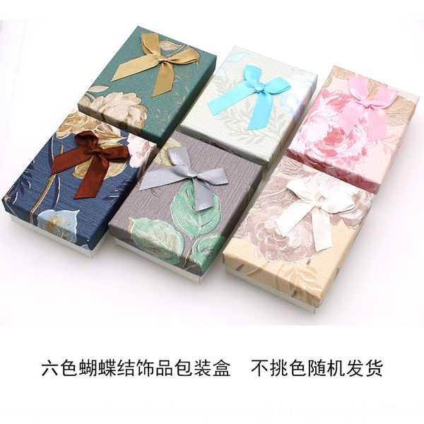 gKq colorful butterfly boxes bow paper jewelry random delivery of jewelry packaging boxes six s without color selection, Black;white
gKq colorful butterfly boxes bow paper jewelry random delivery of jewelry packaging boxes six s without color selection, Black;white