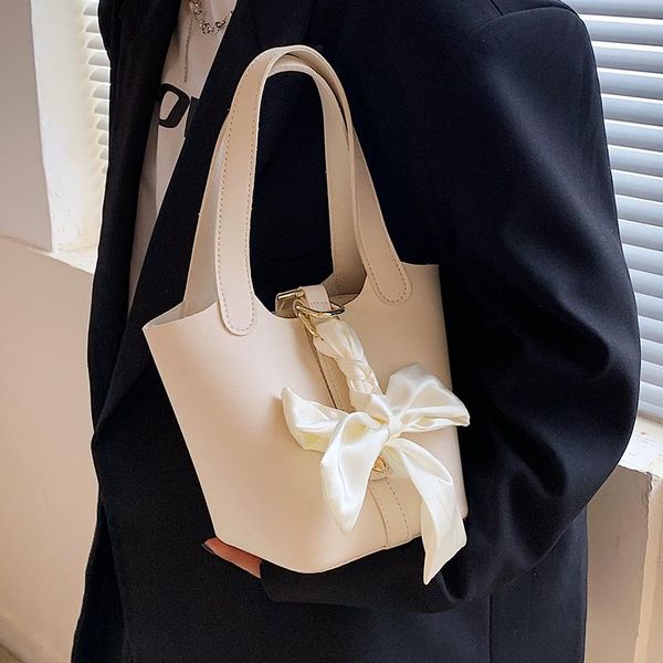 evening bags solid color tote bucket bag 2021 summer high-quality pu leather women's designer ribbon shoulder messenger
evening bags solid color tote bucket bag 2021 summer high-quality pu leather women's designer ribbon shoulder messenger