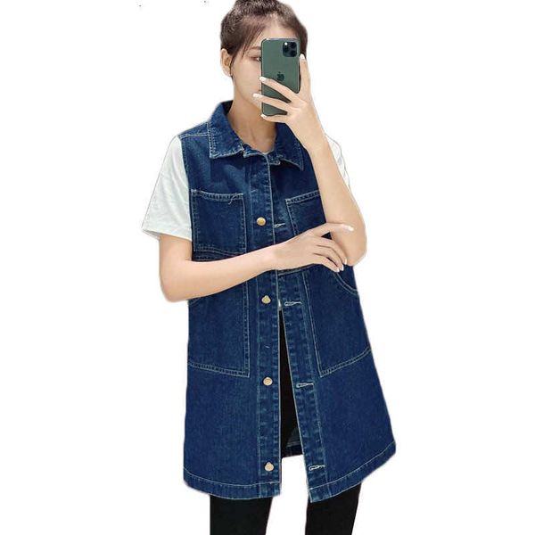 women's vests 6xl plus size coat autumn women casual vest fashion pocket hole denim jeans jacket sleeveless waistcoat y156 p4gm, Black;white
women's vests 6xl plus size coat autumn women casual vest fashion pocket hole denim jeans jacket sleeveless waistcoat y156 p4gm, Black;white