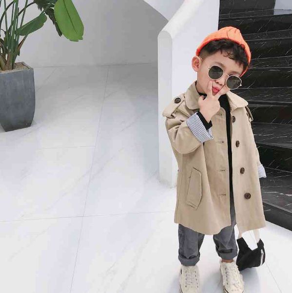 autumn korean style fashion boys oversized trench jackets kids loose striped patchwork long coats children outwears 210508, Blue;gray
autumn korean style fashion boys oversized trench jackets kids loose striped patchwork long coats children outwears 210508, Blue;gray