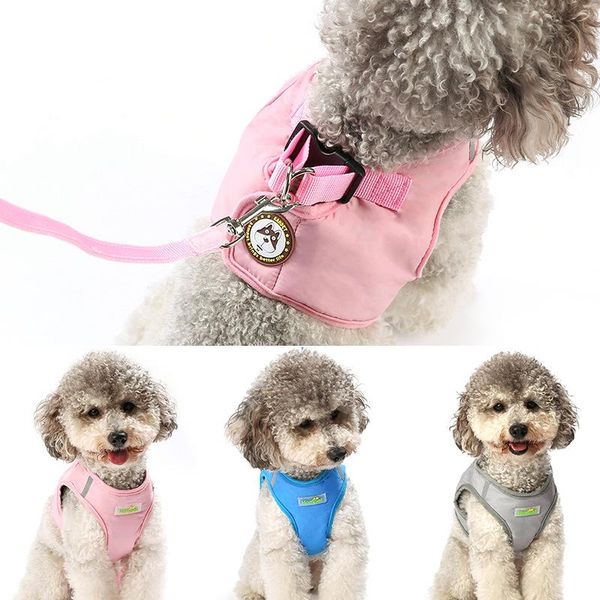 winter model of small and medium-sized dog vest type traction rope teddy chain walking the down chest straps collars & leashes
winter model of small and medium-sized dog vest type traction rope teddy chain walking the down chest straps collars & leashes