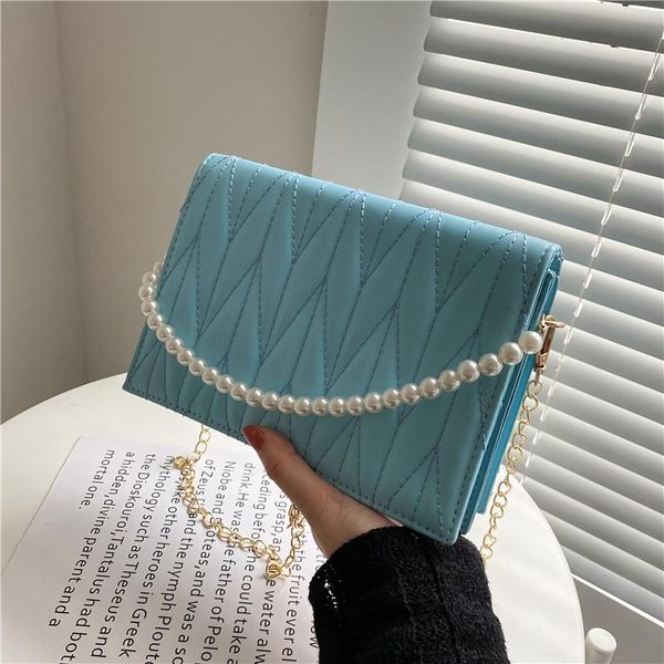 shoulder bags leisure crossbody bag chain pearl handbag summer messenger pu leather pack western style packs fashion
shoulder bags leisure crossbody bag chain pearl handbag summer messenger pu leather pack western style packs fashion