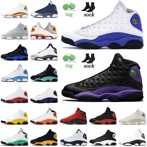 13 13s xiii mens women basketball shoes lucky green court purple hyper royal jumpman phantom history flight cap and gown sneakers trainers, White;red
13 13s xiii mens women basketball shoes lucky green court purple hyper royal jumpman phantom history flight cap and gown sneakers trainers, White;red