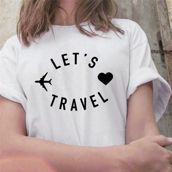 travel plane lets summer and mens t shirt womens short sleeve femme harajuku graphic camisetas mujer, White;black
travel plane lets summer and mens t shirt womens short sleeve femme harajuku graphic camisetas mujer, White;black