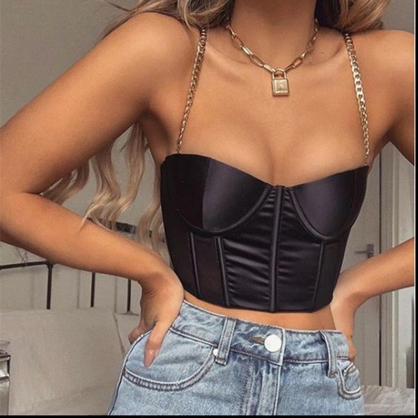 womens cami vintage ladies metal chain slim fit camis women sleeveless skinny club party fashion crop tank streetwear, White
womens cami vintage ladies metal chain slim fit camis women sleeveless skinny club party fashion crop tank streetwear, White