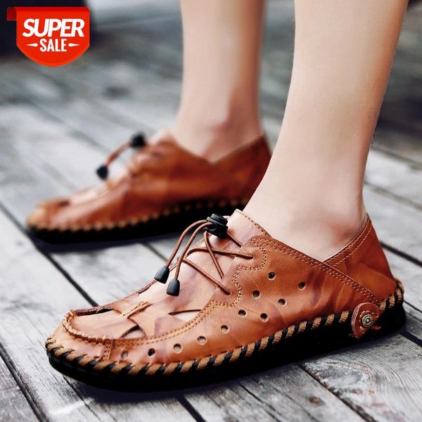 summer sandals men 2021 new arrival genuine leather beach men shoes solid color lace-up man footwear casual outdoor sandals #bb3k, Black
summer sandals men 2021 new arrival genuine leather beach men shoes solid color lace-up man footwear casual outdoor sandals #bb3k, Black