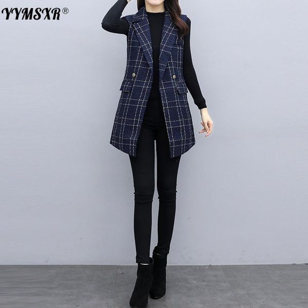 women's suits & blazers temperament office suit vest plaid 2021 autumn and winter double-breasted slim ladies jacket high quality, White;black
women's suits & blazers temperament office suit vest plaid 2021 autumn and winter double-breasted slim ladies jacket high quality, White;black