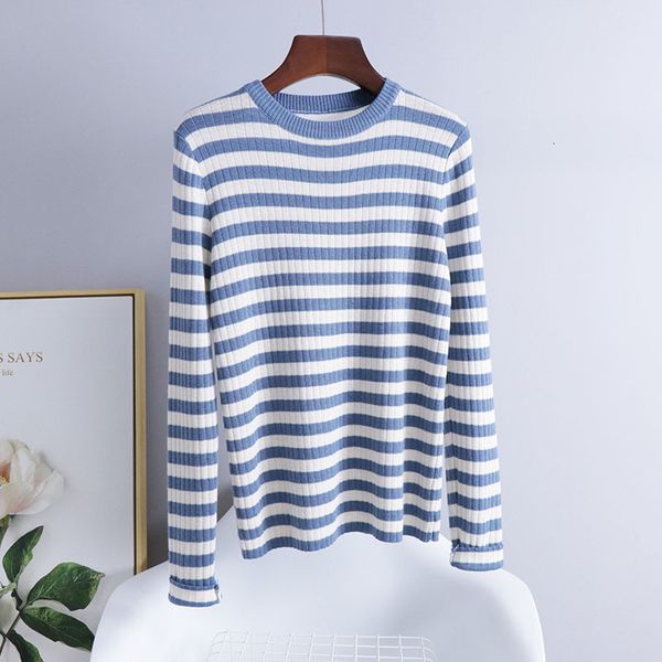 women's sweaters striped elastic case thin sleeve long knitted t-shirt woman fashion shreds neck summer clothes for women m0ro, White;black
women's sweaters striped elastic case thin sleeve long knitted t-shirt woman fashion shreds neck summer clothes for women m0ro, White;black
