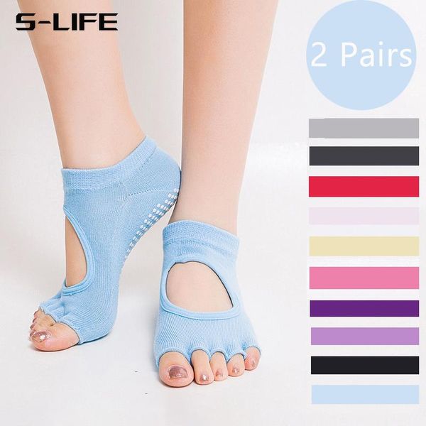sports socks 2pairs yoga women non-slip open toe backless grip dance protector ventilation ballet gym fitness pilates 2021, Black
sports socks 2pairs yoga women non-slip open toe backless grip dance protector ventilation ballet gym fitness pilates 2021, Black