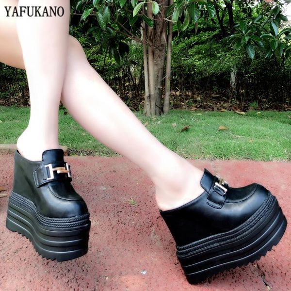 slippers 13cm ultra high heels wedges increase within sandals 2021 summer platform slides fashion women outdoor lady shoe 39, Black
slippers 13cm ultra high heels wedges increase within sandals 2021 summer platform slides fashion women outdoor lady shoe 39, Black
