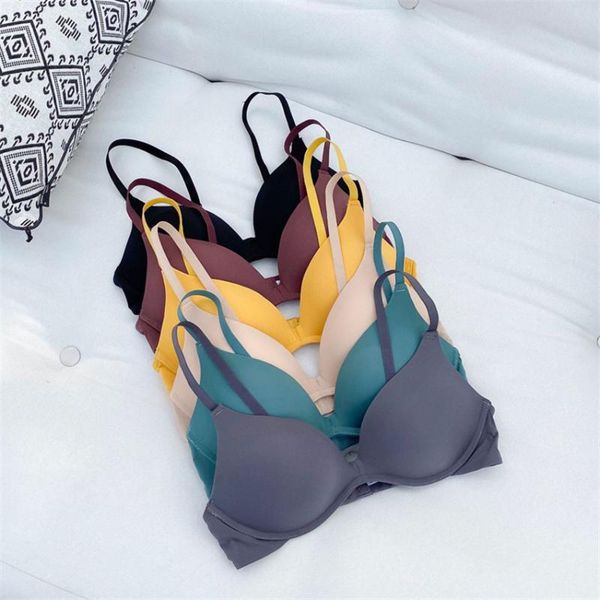 bras japanese-style simple seamless plain girl push up bra summer ultra-thin cup large bust small chest underwear female intimates, Red;black
bras japanese-style simple seamless plain girl push up bra summer ultra-thin cup large bust small chest underwear female intimates, Red;black
