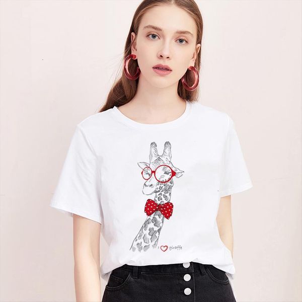 print harajuku animal giraffe fashion women t shirts o neck summer short sleeve white female clothing
print harajuku animal giraffe fashion women t shirts o neck summer short sleeve white female clothing