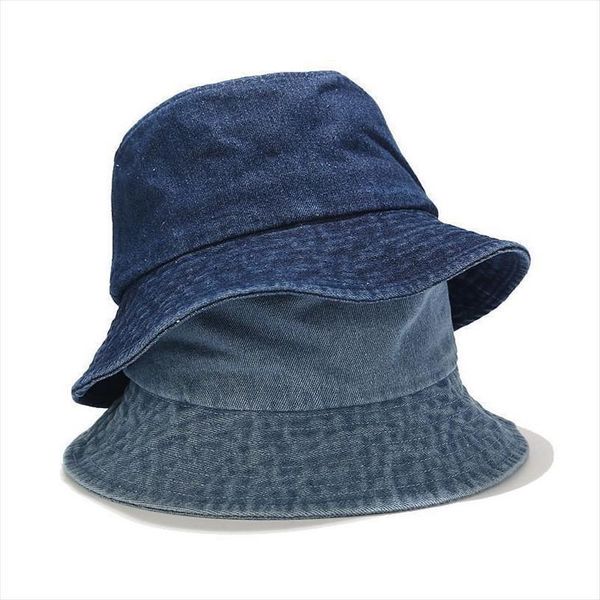 retro washed denim bucket hats for men women summer hat travel folding female fisherman cotton casual, Blue;gray
retro washed denim bucket hats for men women summer hat travel folding female fisherman cotton casual, Blue;gray