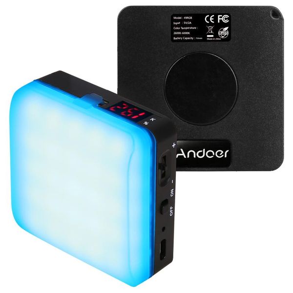 flash heads andoer pocket rgb fill light led video cri95+ 2600k-6000k with display magnetic backside for vlog live streaming
flash heads andoer pocket rgb fill light led video cri95+ 2600k-6000k with display magnetic backside for vlog live streaming