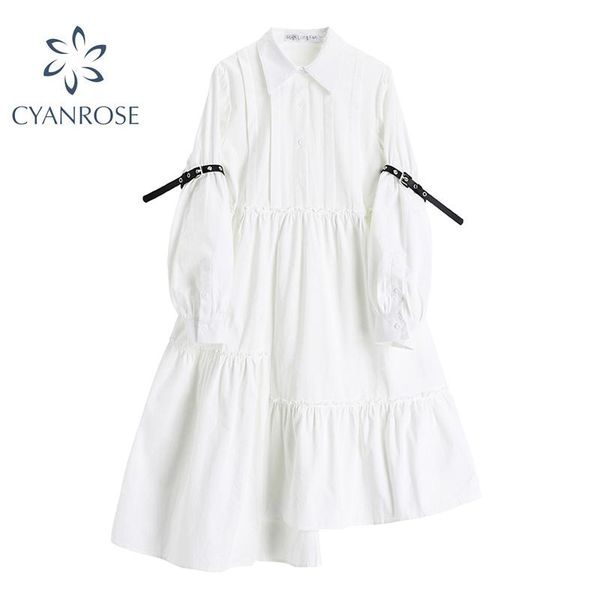 casual dresses 2021 autumn vintage women white long dress party loose high waist sleeve elegant irregular pleating maxi, Black;gray
casual dresses 2021 autumn vintage women white long dress party loose high waist sleeve elegant irregular pleating maxi, Black;gray