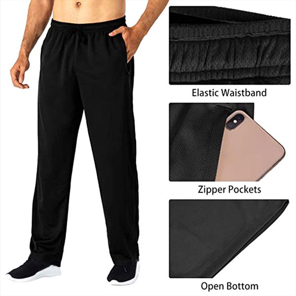 lightweight running with zipped women pant pockets elastic high waist sweatpants casual loose long solid soft male, Black
lightweight running with zipped women pant pockets elastic high waist sweatpants casual loose long solid soft male, Black