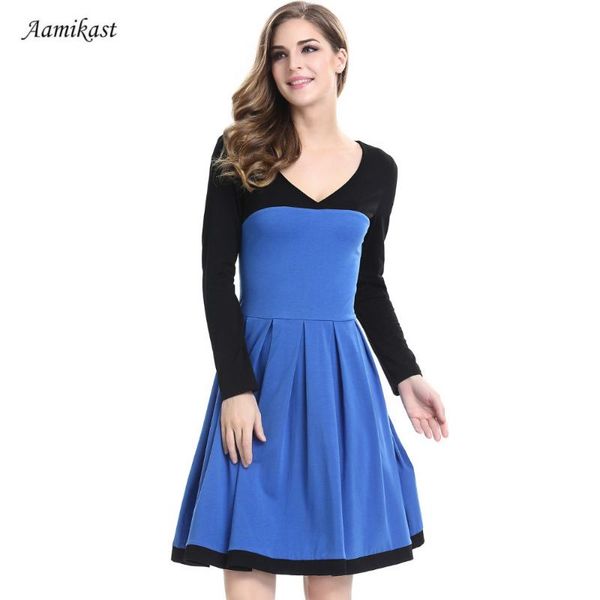 casual dresses women v-neck long sleeve patchwork party loose fashion 2021 bodycon maxi, Black;gray
casual dresses women v-neck long sleeve patchwork party loose fashion 2021 bodycon maxi, Black;gray