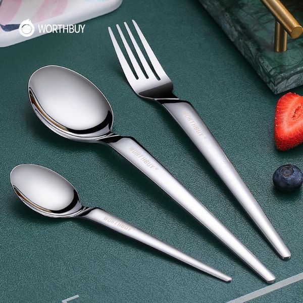 pcs/set stainless steel tableware for kitchen soup dinner spoon fork set accessories cutlery dinnerware sets
pcs/set stainless steel tableware for kitchen soup dinner spoon fork set accessories cutlery dinnerware sets